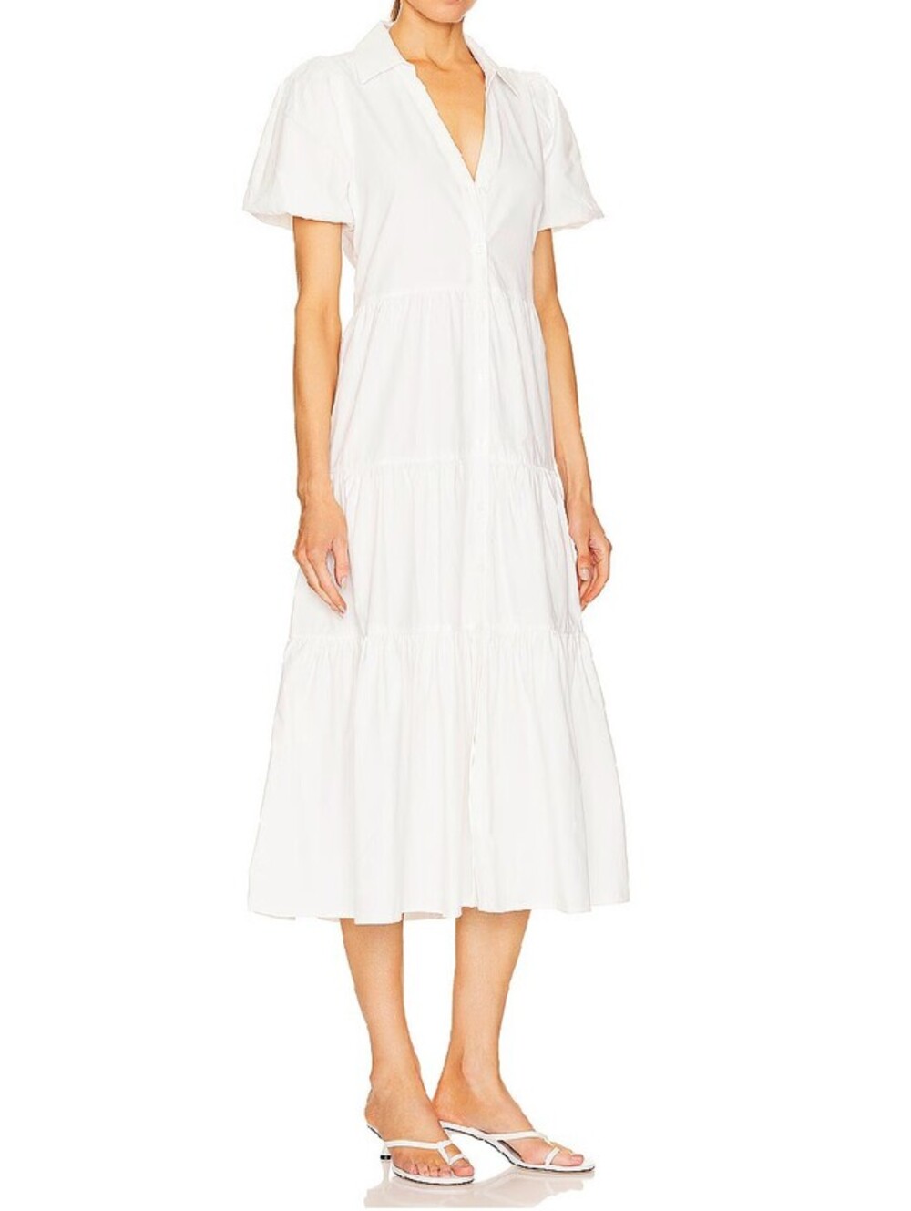 Brochu Walker Havana Dress White